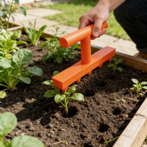 Outil <span class=keywords><strong>de</strong></span> plantation manuel personnalisé en PLA pour graines <span class=keywords><strong>de</strong></span> <span class=keywords><strong>jardin</strong></span>, imprimé en 3D, pour creuser des trous dans le sol pour légumes et fleurs - Product Image 3