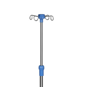 Xinsheng Infusion Stand Stainless Steel Floor Standing Drip Holder Portable IV Stand Medical Equipment - Product Image 1