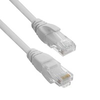 Denixi CAT5 5E Cable de red de área local para uso en interiores-5 metros (conector RJ45)-Extensor WiFi y cable de conexión de computadora