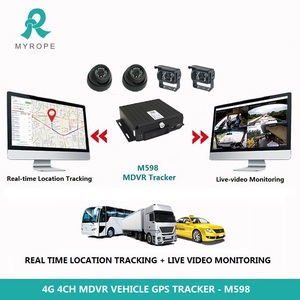 กล้องติดรถยนต์ GPS 3G 4G WiFi พร้อมระบบ ADAS DMS บันทึกภาพ 4 ช่อง 8 ช่อง รองรับ <span class=keywords><strong>SD</strong></span> การ์ด  <span class=keywords><strong>MDVR</strong></span> แบบพกพา - Product Image 4