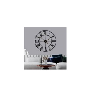Hot Selling Customizable Metal Wall Clock Iron Material with <b>Quartz</b> Movement Needle Display Radio Feature for Home Decoration - Product Image 2