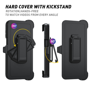 Custodia Protettiva 3-in-1 Sports Defender Rigida per Samsung <span class=keywords><strong>Galaxy</strong></span> A04E con Clip da Cintura e Supporto Integrato - Product Image 3