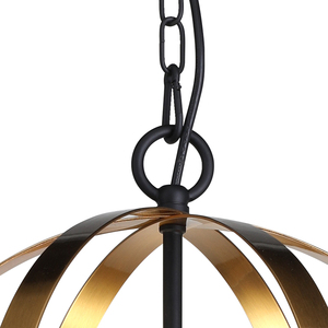 Nord de l'europe unique E27 fer noir moderne industriel cuisine suspension lampe - Product Image 4