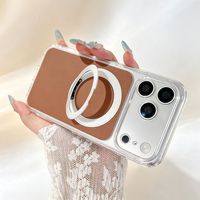 Coque de téléphone antichoc intégrale avec anneau magnétique et béquille, effet mat, pour Apple iPhone 18 Pro Max, 18 Pro, 17 Pro Max, 16 Pro Max