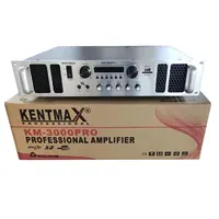 Amplifier Karaoke Stereo Profesional Amplifier KM-3000Pro Amplifier Karaoke Impedansi Tinggi