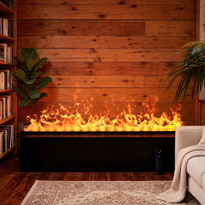 Chimenea Eléctrica Independiente para Hotel de 70-300CM con Vapor de Agua 3D, Control Remoto y Control de Llama por Aplicación Móvil para el Hogar - Product Image 3