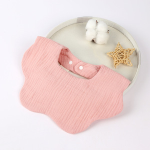 Bavoirs en coton biologique pour <span class=keywords><strong>bébé</strong></span> nouveau-né, bavoirs bandana pour <span class=keywords><strong>bébé</strong></span> <span class=keywords><strong>fille</strong></span>, 100% coton, logo personnalisé, emballage tendance - Product Image 5