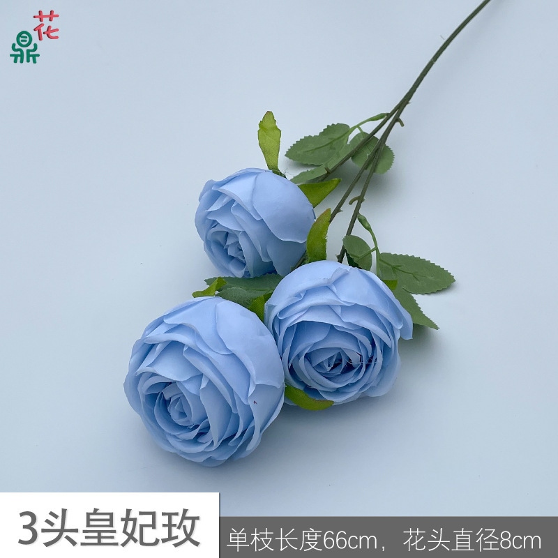 3-headed Royal Rose ZYJ Light Blue
