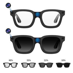 แว่นกันแดดอัจฉริยะ AIMB-V3 สำหรับผู้ชาย แฟชั่น กันน้ำ ควบคุมด้วยระบบสัมผัส ชาร์จแม่เหล็ก ฟังเพลง รับสายโทรศัพท์ ผู้ช่วย AI แบบเรียลไทม์ - Product Image 2