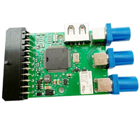 Assemblage de circuits imprimés personnalisés, carte de circuit imprimé électronique PCBA, pas de MOQ, service de fichiers Gerber, matériau FR4, 1 à 14 couches, cuivre 1 oz, HASL/OSP