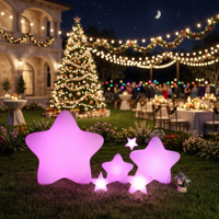 Lampe sur pied LED étanche certifiée CE LVD, rechargeable, blanc chaud, design contemporain, pour extérieur, jardin, hôtel, bar, événement