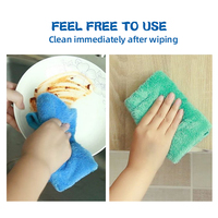 Hanging Embroidery Water Absorbing Non Hair Wipe Velvet Bathroom Supplies Soft Thicken Hand Towel Southeast Asia Bestsellers