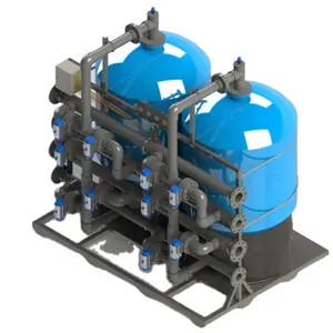 Purificateur d'eau industriel eau minérale eau potable silice/sable de Quartz/charbon actif purification des systèmes de traitement des plantes