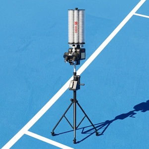 Machine <span class=keywords><strong>de</strong></span> <span class=keywords><strong>badminton</strong></span> intelligente en plastique ABS durable, garantie <span class=keywords><strong>de</strong></span> deux ans, capacité <span class=keywords><strong>de</strong></span> 200 volants, puissance <span class=keywords><strong>de</strong></span> 230W pour <span class=keywords><strong>centre</strong></span> d'entraînement <span class=keywords><strong>de</strong></span> club - Product Image 1