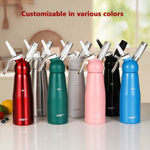 Oem özelleştirilmiş profesyonel dayanıklı ticari alüminyum profesyonel şanti sifon krem Whipper - Product Image 5