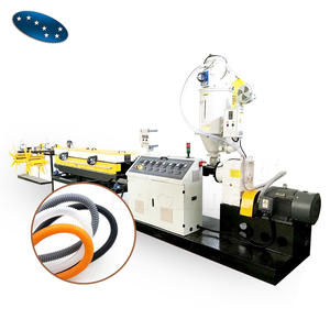 Máquina Extrusora Automática Sevenstars <span class=keywords><strong>para</strong></span> Fabricación de Mangueras de Cachimba de <span class=keywords><strong>Tabaco</strong></span> Corrugado de 12-25 mm, Procesos de Plástico PP PE, Motor PLC - Product Image 3