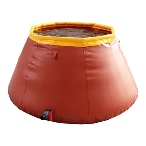Flexibler Zwiebel-Wasserspeicher-Tank Regenwasser aufblasbarer Blastenbehälter Landwirtschaft Brandbekämpfung Katastrophenhilfe automatischer Tank