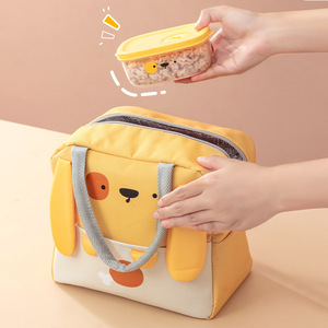 Cartoon Bento <b>Box</b> Rectangle Plastic Lid Food Storage Container For Brown Rice <b>Mixed</b> Grains Fruits Vegetables All Ages - Product Image 3