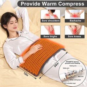 Manta Térmica de Grafeno con Infrarrojos Lejanos, Tamaño Personalizado OEM ODM, Cubierta Eléctrica Flexible para Calentar, para Hogar, Oficina, Auto, Fisioterapia Personal - Product Image 5