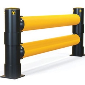 แผงกั้นนิรภัย A-Safe ขนาด 60 ซม. x 200 ซม. มาตรฐานการรับแรงกระแทก M65 ระดับการป้องกัน IP55 แบบปากกรวย สำหรับความปลอดภัยทางจราจร - Product Image 2