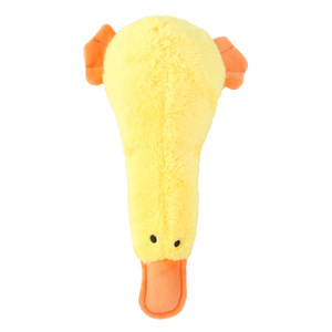 Divertente simpatico animale anatra interattivo masticare morbido peluche farcito anatra cane giocattolo - Product Image 3