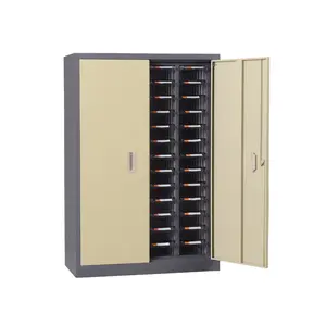 Multiple plastic drawer parts cabinet tool cabinet steel spare parts storage cabinet