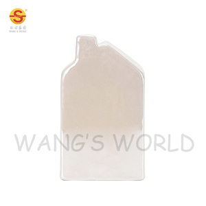 Botón de cerámica iluminado para <span class=keywords><strong>casa</strong></span> de pueblo navideño, ornamento personalizado para Navidad - Product Image 5