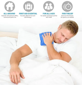 Индивидуальные многоразовые холодные гелевые пакеты для льда, товары для здоровья с персонализированным логотипом бренда Guanyin, GY-BD-90 модель 17,5x6,5 см - Product Image 6