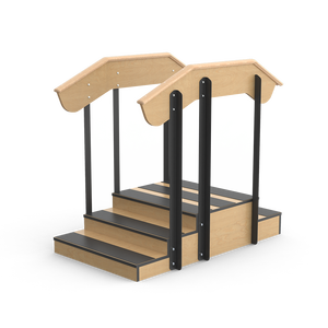 Equipo de rehabilitación de escalera de ejercicio para caminar de fisioterapia de dos lados, escalera de entrenamiento alta y baja para centro de rehabilitación de Hospital - Product Image 2