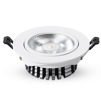 3 साल की वारंटी Ra90 5w 10w 15w एलईडी Downlight Recessed सिल सुर्खियों Downlight