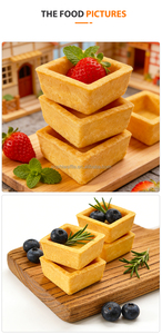 Stampo Commerciale per Crostate Mini Quadrate, per Crostate all'<span class=keywords><strong>Uovo</strong></span> e Crostate alla Frutta Portoghesi, Pronta Consegna per Macchina Pressa Crostate e <span class=keywords><strong>Biscotti</strong></span> - Product Image 5