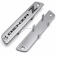 Badges métalliques personnalisés en alliage d'aluminium et de zinc, durables et écologiques, formes sur mesure pour la décoration de marques électroniques et de vêtements