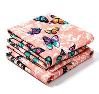 Parure de draps Anono 2026 en tissu jersey imprimé pigmentaire, poids moyen, respirante et résistante à l'abrasion, vente en gros