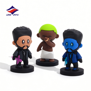 Longzhiyu 20 Yıllık Özel Figür Tasarım Üreticisi Özel 3D PVC Figür Trend Sanat Oyuncağı Yumuşak Vinil Figür Yaratıcı Hediye Sürpriz Kutu - Product Image 3