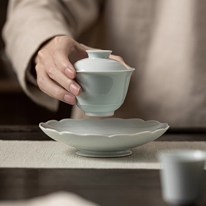 Antique Style Kung Fu Tea Set Ceramic With Lid Porcelain 6 Person Gift Box For Home Office Business Gifts - Product Image 2