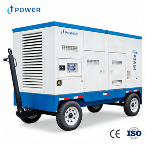 Generador Diésel Silencioso Trifásico de 220kw Tipo Remolque Móvil, 275kva 300kva 400kva 500kva, Arranque Automático, ATS, Arranque Remoto - Product Image 5