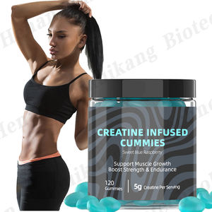 Özel etiket şekersiz ön egzersiz sakızlı şeker 5g Protein kreatin monohidrat Gummies vejetaryen - Product Image 1