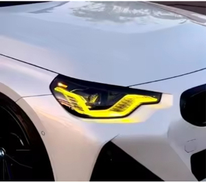 Module DRL jaune et blanc SJC Laser pour BMW G87 M2 G42 <span class=keywords><strong>Série</strong></span> 2, double couleur (<span class=keywords><strong>2022</strong></span> - PRÉSENT, LED adaptative uniquement) - Product Image 3