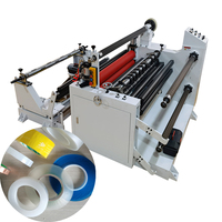 Machine automatique de stratification et de refendage d'autocollants d'étiquettes en film plastique PET