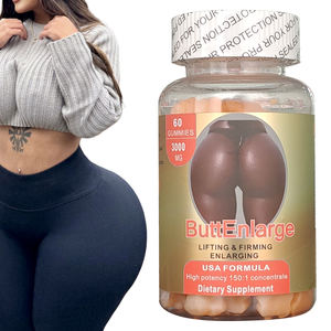 Grosir suplemen bahan Vegan alami Gummies Maca untuk kecantikan dewasa untuk pembesaran pinggul bokong lengkung pantat - Product Image 3