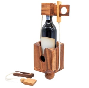 Regali <span class=keywords><strong>bottiglia</strong></span> di <span class=keywords><strong>vino</strong></span> giochi Puzzle per adulti partito cervello Teaser Hard Puzzle giochi da tavolo per adulti scatola amante divertente gioco di <span class=keywords><strong>vino</strong></span> - Product Image 1