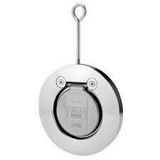 Ss316 h74w thép không gỉ cf8 DN100 PN16 mỏng Đĩa đơn <span class=keywords><strong>Swing</strong></span> <span class=keywords><strong>Wafer</strong></span> kiểm tra van - Product Image 4