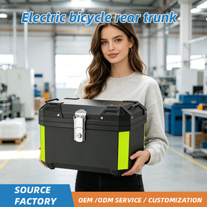Kit Bici Elettrica AFTFA All'Ingrosso, Baule Staccabile Impermeabile di Grande Capacità in Lega di Alluminio e Acciaio per E-Bike - Product Image 1