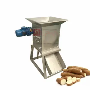 Hot Sale Stainless Steel Grater Garri Processing Machinery Flour Manual Grinding Machine Cassava Leaves With Factory Prices