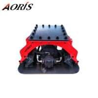 Compacteur de sol vibrant hydraulique AORIS CAT305/PC55/ZX55, prix usine, pour excavatrice 5-8 tonnes, composants principaux : moteur, boîte de vitesses 1