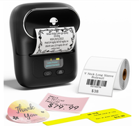 Impresora de etiquetas Phomemo M110, impresora de código de barras, fabricante de etiquetas térmicas portátil de diente azul para teléfono/tableta/PC/Mac