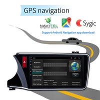 Reproductor de DVD para Auto Jiawell con Android, GPS, Audio, Video, Radio Android, Música FM, Carplay, Wifi, BT, Navegación para Honda City 2014-2019