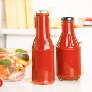 Bottiglia in Vetro per Condimenti con Tappo a Vite, Disponibile in 11oz, 150ml, 250ml, 350ml per Ketchup, Salsa di Pomodoro, Peperoncino, Aceto, Tabasco - Product Image 4