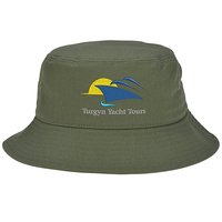 Chapeau Bob en coton Jacqueus Casquette de soleil à large bord personnalisée Chapeaux seau avec logo et impression du drapeau américain pour hommes