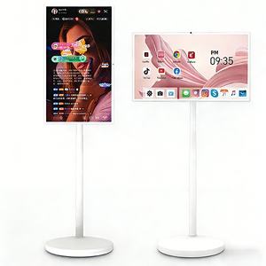 Pantalla LCD de Pie, Táctil Inteligente de 27 Pulgadas para Transmisión en Vivo, Fitness, Entretenimiento y Oficina, con Transmisión Inalámbrica - Product Image 1